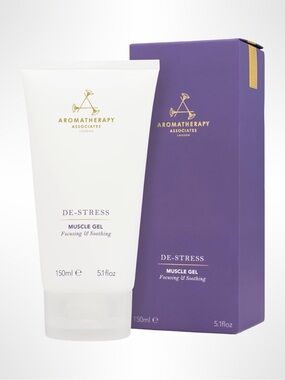 NWT Aromatherapy Associates De-Stress Muscle Gel Lavender Scent
